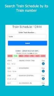 IRCTC Train Ticket Booking PNR Live Running Status screenshot 6