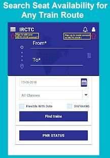 IRCTC Train Ticket Booking PNR Live Running Status screenshot 8