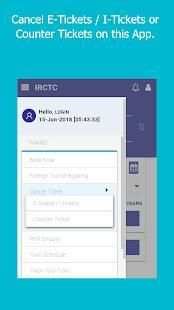 IRCTC Train Ticket Booking PNR Live Running Status स्क्रीनशॉट 3