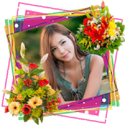 Edit Flowers Photo Frame आइकन