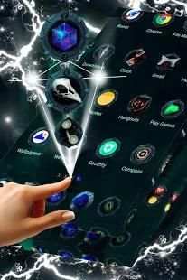 Dark Magic Launcher Theme screenshot 2