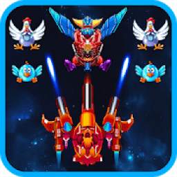 Chicken Shooter: Space Shooting