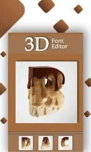 3D Font Editor Artwiz Effects Text On Photo Filter screenshot 5