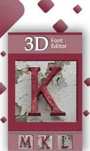 3D Font Editor Artwiz Effects Text On Photo Filter screenshot 1