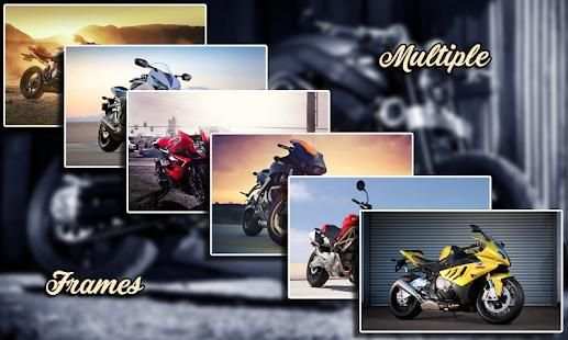 Bike Photo Frames स्क्रीनशॉट 1