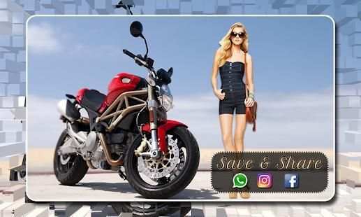 Bike Photo Frames स्क्रीनशॉट 4