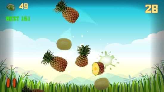Flying Fruit Ninja screenshot 1