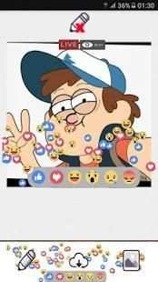 Live Reaction Frame For Facebook स्क्रीनशॉट 4