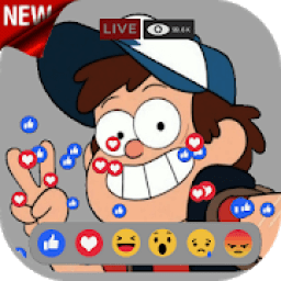 ikon Live Reaction Frame For Facebook