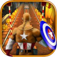 Subway Captain Run 3: Endless Surfing Adventure