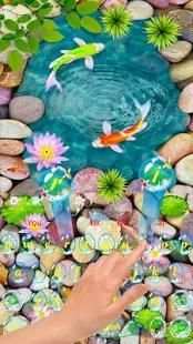 Live 3D Animated Koi Fish Keyboard Theme screenshot 2