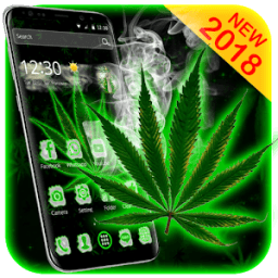 (FREE)Weed Rasta Smoke Theme 2018 आइकन