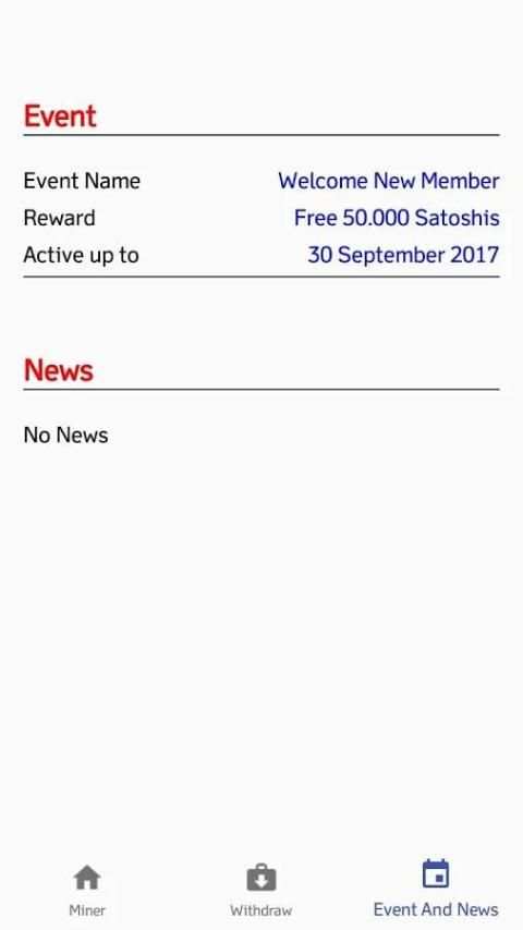 Bitcoin Miner Android 2018 screenshot 2