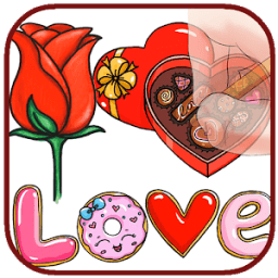 How To Draw Valentines Day Love आइकन