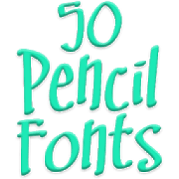 ikon Fonts for FlipFont 50 Pencil