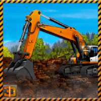 Heavy Excavator: City Road Construction 2018