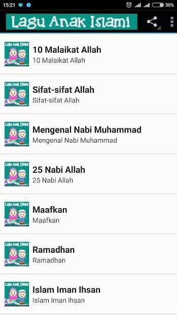 Lagu Anak Islami Terbaru screenshot 2