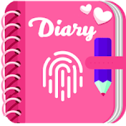 ikon diary with a fingerprint 2018 PRO