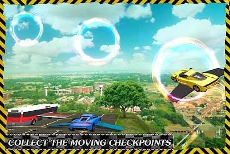 Futuristic Flying Car: 3D Driving Simulator screenshot 13