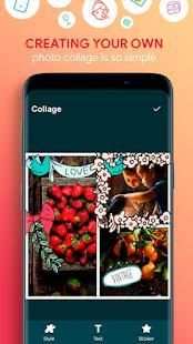 PhotoBooster - future photo editor & collage screenshot 1