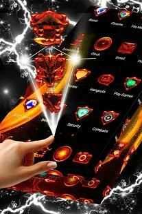 Fire Dragon Launcher Theme screenshot 2
