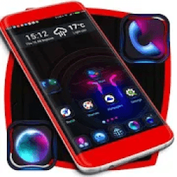 Neon Glow Launcher Theme आइकन