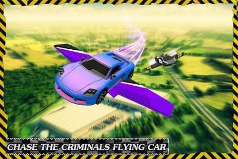 Futuristic Flying Car: 3D Driving Simulator screenshot 14