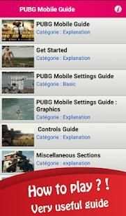 Guide for PUBG Mobile : Tips And Strategy screenshot 4