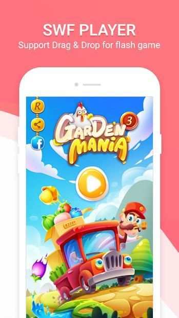 Flash Player for Android - SWF Player स्क्रीनशॉट 3