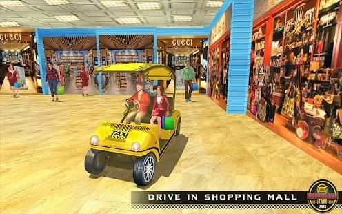 Shopping Mall Taxi Driving Simulator 2018 screenshot 3