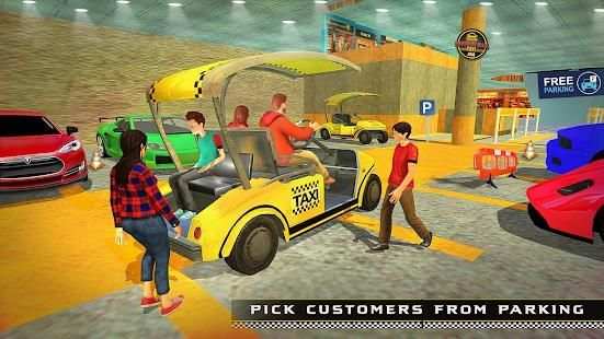 Shopping Mall Taxi Driving Simulator 2018 screenshot 9