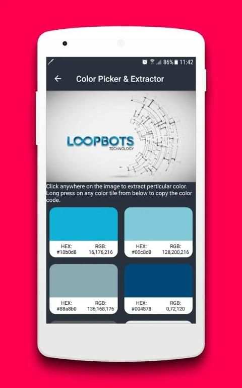 Live Color Picker & Color Extractor from image 4 تصوير الشاشة