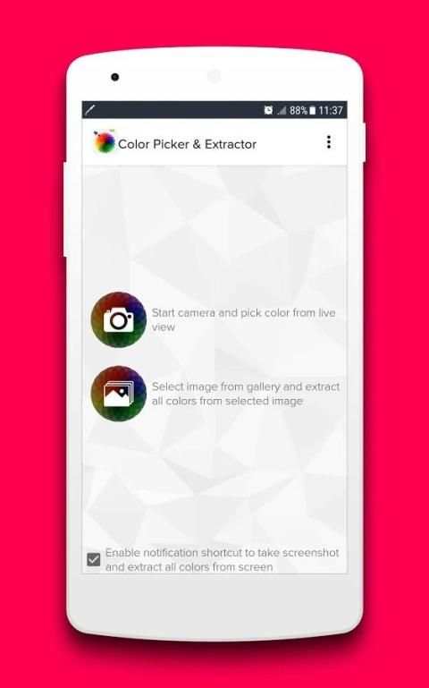 Live Color Picker & Color Extractor from image 1 تصوير الشاشة