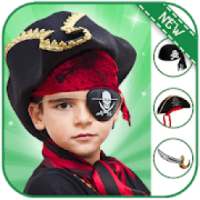 pirate kids mask camera photo editor: new sticker on 9Apps