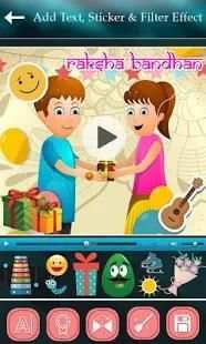 Rakshabandhan Video Maker with Song स्क्रीनशॉट 4