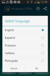 Whatsapp hide status screenshot 2