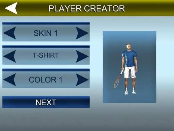 Cross Court Tennis 2 screenshot 1