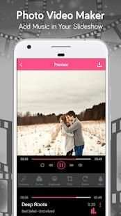 Photo video maker - Movie maker + slideshow maker स्क्रीनशॉट 4