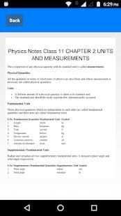 Class 11 Physics Notes screenshot 2