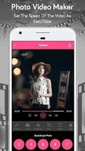 Photo video maker - Movie maker + slideshow maker स्क्रीनशॉट 8