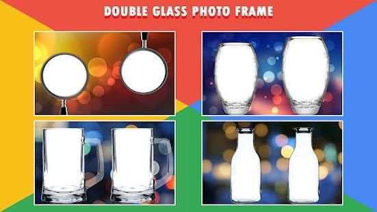Glass Dual Photo Frame स्क्रीनशॉट 1