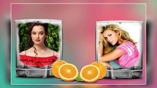 Glass Dual Photo Frame स्क्रीनशॉट 7