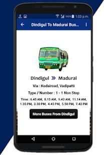 Dindigul Bus Info screenshot 6