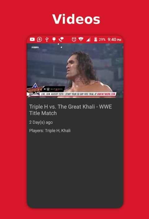 WWE Videos & News screenshot 2