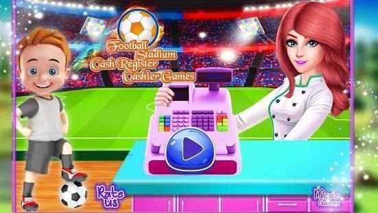 Football Stadium Cash Register: Cashier Games screenshot 5