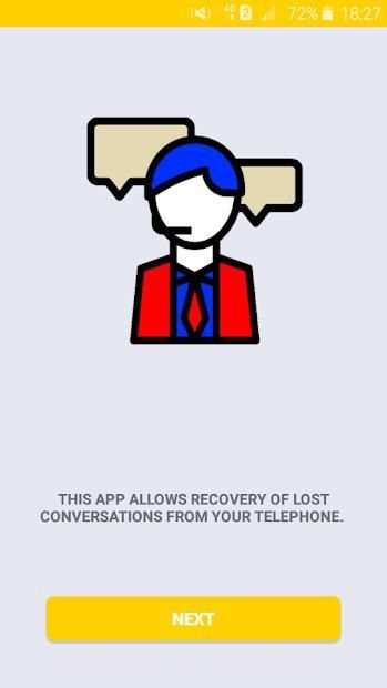 recover deleted conversations : social media screenshot 4
