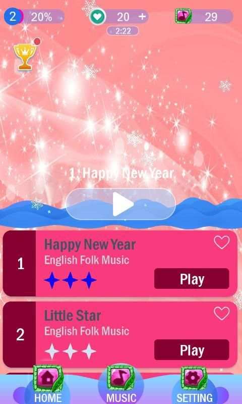 Piano Pink Tile screenshot 2