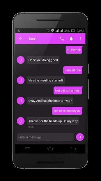Texta Messenger SMS screenshot 5