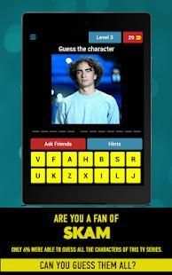 SKAM - guess the character स्क्रीनशॉट 24