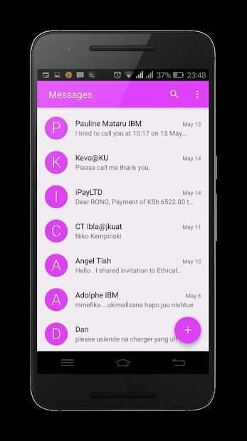 Texta Messenger SMS screenshot 4